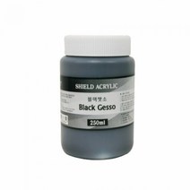 쉴드 블랙젯소 250ml, 단품