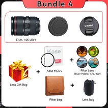 캐논 렌즈 카메라 EF 24105mm F4L IS II USM DSLR SLR EOS 6D 마크 90D 850D 250D 반란군 SL3 24105 F4 4, CHINA_Canon EF | Bundle 4, 5.Canon EF - Bundle 4