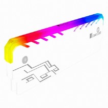 브라보텍 JONSBO NC-1 RGB 램 메모리 방열판 화이트