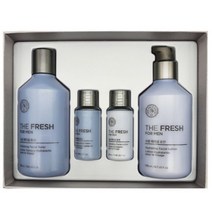 더페이스샵 더프레시 포맨 수분 2종 기획세트 (토너180ml+에멀젼170ml)