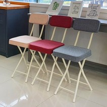 밴프 패브릭 쿠션 체어, 베이지(OC084), 1개