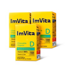 아임비타 비타민D 2000IU, 36g(600 mg x 60정), 3개, 60정