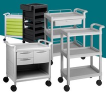 학교 실험실 연구소 이동카트 트롤리 식당카트 배식 갈비집 홀카트 청소, 1개, CART-101A