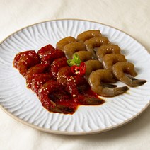 [략수터] 탱글한 깐새우장 간장새우장 양념새우장 당일제조 300g 1kg (냉장), 양념새우장 1개, 800g
