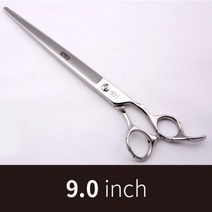 Fenice 77.588.59 인치 개 가위 개 손질 스트레이트 절단 애완 동물 손질 가위 ножницы tesoura 미끄럼 방지 핸들, 9인치