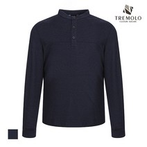 TREMOLO (MARIO) 트레몰로 남성 차이나 솔리드 티셔츠_TRBALWZ8281 (P002565266)