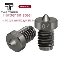 1PCS 3D 프린터 용 최고급 경화 강철 V6 노즐 E3D Hotend Titan Extruder Prusa i3, [06] 10mm
