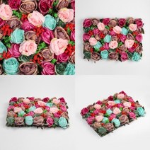 요비월드 조화 꽃벽 60X40CM 포토월 웨딩포토존 카페포토존