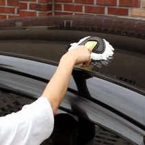 (차데코) 마이크로 화이바 차량용 자동차 청소 극세사 먼지제거 먼지털이개 실내외 세차 관리 용품