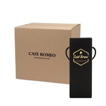 카페로메오 더치박스 500ml용 1병 블랙박스 100P 더치커피 선물포장