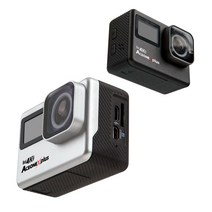 에이스원 xplus2 자전거 블랙박스 액션캠 터치스크린 자동순환녹화 1000mAh배터리 2400만화소 4K UHD 타임랩스 흔들림보정 170도화각조절 운동궤적기능, 로얄실버