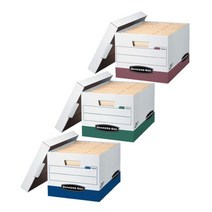 쭈bapha_뱅커스박스 Presto 파일(2개입) 서류보관함 화일 화일정리 서류함 문서함 상자♥LtMS, ♥LtMS그린(17241)