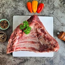 국내산 5번 6번 갈비대 냉동 생돼지 갈비 1kg, 통크기(절단없음)