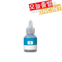 브라더 무한 리필잉크 BT6000 BT5000 정품/재생 DCP-T300 DCP-T500W DCP-T700W DCP-T800W, (대용량호환) [C] 파랑, 1개
