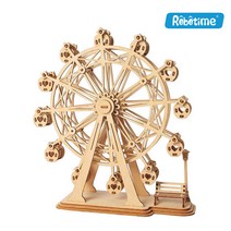 [국내당일발송] ROBOTIME - 우드 대관람차(TG401), (TG401), 우드대관람차