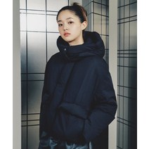 SPAO 후드 미니멀 푸퍼(크롭)_SPJPC4VG02