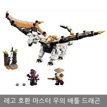 레고 호환 블럭 닌자고 마스터 우의 배틀 드래곤 71718