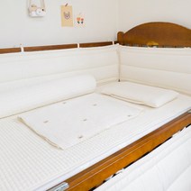 마이리틀데이지 신생아 아기 침대 범퍼가드(이케아 벨라 보니 스마트 쁘띠라뺑에코베어), 쁘띠라뺑 뉴에코베어(대형1+소형1)