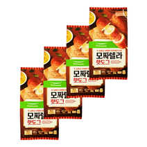 풀무원 모짜렐라 핫도그 (4봉) 마약 통모짜 치즈 소세지 핫도그 올바른 어린이 핫도그, 모짜렐라핫도그 치즈앤소세지 (5개입) x 4봉