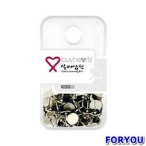 ForU537 판교 실버압핀 SS 박스 300개 핀 자석 클립 문구용품 사무용품