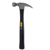 STANLEY 스무드 페이스 립 클로 네일 해머 우드 핸들 340.2g, 1개, 51-716