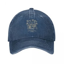 서프 캡 Rincon 푸에르토 리코-서핑 라이더 목적지 빈티지 로고 야구 모자 남성 여성용, 07 Navy Blue