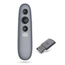 H100 2.4GHz 무선 디지털 레이저 발표자 에어 마우스 원격 TF 카드 PPT 포인터 회의, 한개옵션0