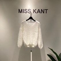 미스칸트 날개사 브이넥 니트 티셔츠(KESWLB18)