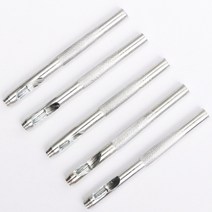 가죽 공예 타공 원형 구멍 홀 펀치 펀칭 펀칭기 4종, 4.0mm