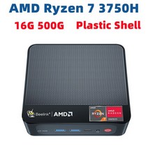 Beelink-SER5 AMD 라이젠 5 5560U 미니 PC 윈도우즈 11 프로 DDR4 16GB/32GB RAM 500GB NVME SSD WiFi 6E 듀얼 HD 1000M, [06] R7 3750H 16GB 500GB