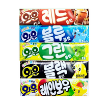 와우 껌 5종 세트, 1세트