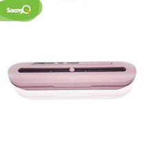 가정용 진공 포장기 실링기 음식 간편한 진공포장 씰링기 밀봉기, Pink+EU220V