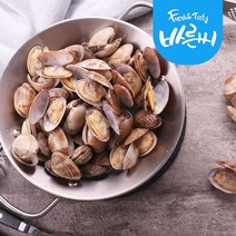 바른씨 자숙 바지락살 (육수포함), 국물 바지락 500g, 500g