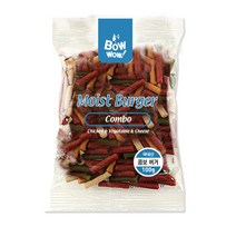 바우와우 모이스트 버거 콤보 100g 져키, 1개