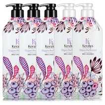 애경 케라시스 퍼퓸 엘레강스 600mlx5개(샴푸3린스2) 퍼퓸샴푸, 1세트