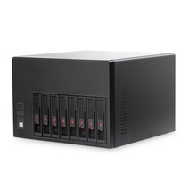 PC 케이스 컴퓨터 본체 조립 Topron NAS 셋톱박스 8핀 핫플러그 IPFS 저장소 서버 지원, 03.NAS-8 에어박스 이퀄리티 ENP7025D, 01.공식 표준 분배