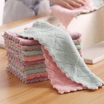 살림대표 극세사 벨벳 양면행주 30매