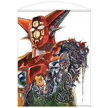 코스파 겟타로보 원작판 원작판 불사신의 겟타로보 100cm 태피스트리 약 100cm×75cm 희귀 스웨이드제