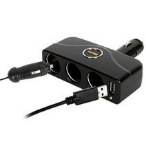USB 다이렉트 3구소켓 소켓 차량소켓 자동차시거잭 차량용충전기/자동차소캣/자동차소켓/시거잭/자동차시거잭/차량시거잭/USB시거잭/3구소, 삼진USB다이렉트3구소켓실버