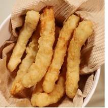 바삭한 오동통한 후라이드 통살오징어튀김 1000g, 통살오징어튀김 1000g 5팩