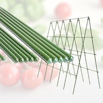 식물지지대 지주대 넝쿨 덩쿨 오이 토마토 호박 화분정리대 텃밭 주말농장 옥상정원 연결대 브라켓, 7. 고정와이어 1셋트, 2. 20mm