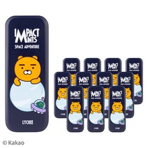 임팩트 카카오프렌즈 민트 무설탕 캔디 스페이스어드벤처 리치 12개입 독일산 직수입, 단품