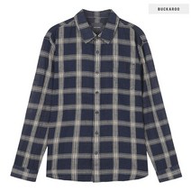 버커루 버커루 남성용 변형조직 윈도우체크 셔츠(B202SH400P)동아쇼핑