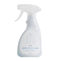 에코렛 다리미 핌 스프레이 300ml 섬유 탈취제, 3개