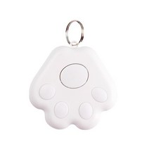 어질리티 훈련 행동교정 버튼 클릭커 Cat Dog Anti-Lost GPS Tracking Tag Locator Prevention Waterproof Portable Wirel, [01] WHITE