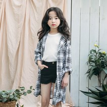 쿠키하우스 레블론 체크 로브(13008) 아동
