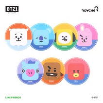 BT21 마우스 패드 PVC, 1개, 망
