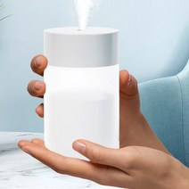 LED 초음파 가열식 미니 가습기 USB 화이트