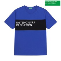 베네통 베네통 Logo color block t-shirt 0F_3BL0J17J0_19R