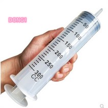 대왕 대형 플라스틱 주사기 틱톡 먹방 용품 잉크충전 오일 250 300 Esyuse 증정, 20밀리리터